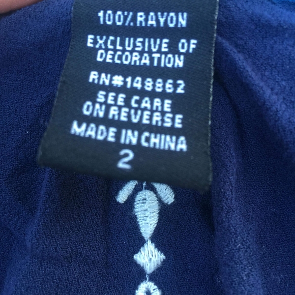 Torrid embroidered blouse - Picture 4 of 6